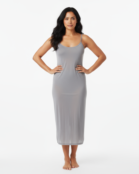 Fond de robe invisible longue