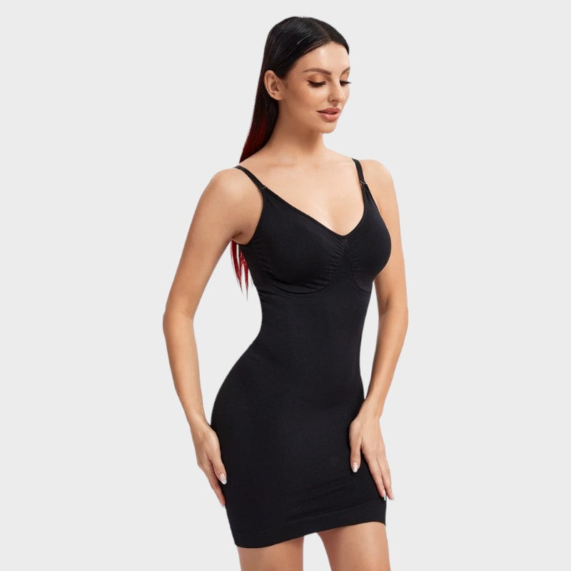 Fond de robe nylon vintage côté