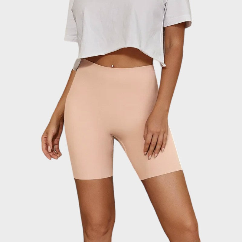 Short beige sous robe - S