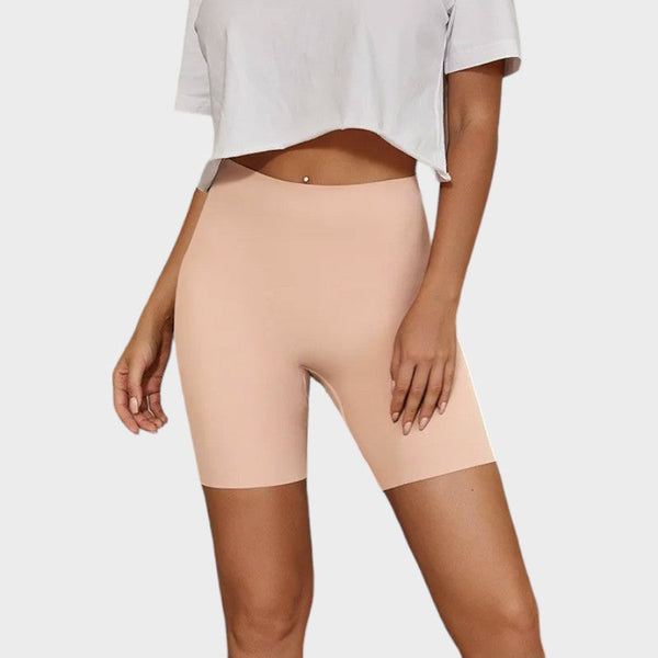 Short beige sous robe - S