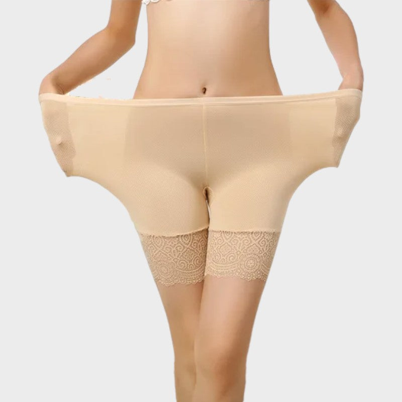 Short invisible sous robe - Beige / Taille unique (60 95kg) extensible